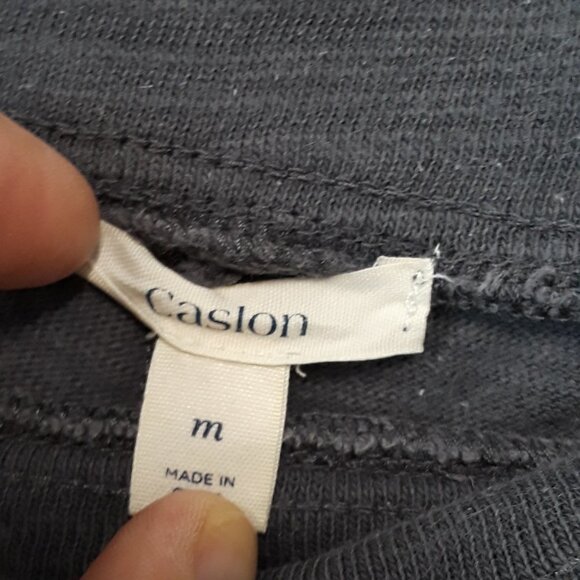 CASLON Gray Tie Waist Roll Leg Pleated Shorts - Picture 4 of 11